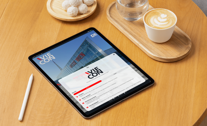 VIECON Venue Explorer App Tablet