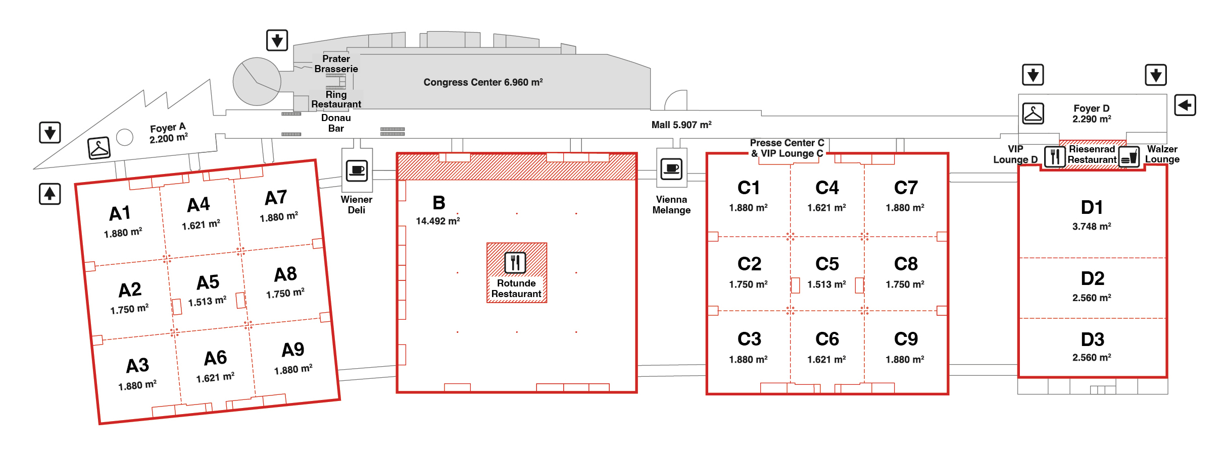 Plan Hallenübersicht