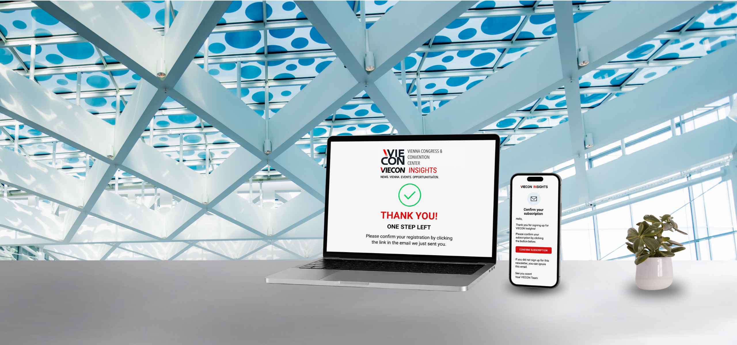 Newsletter Sign-up one last step